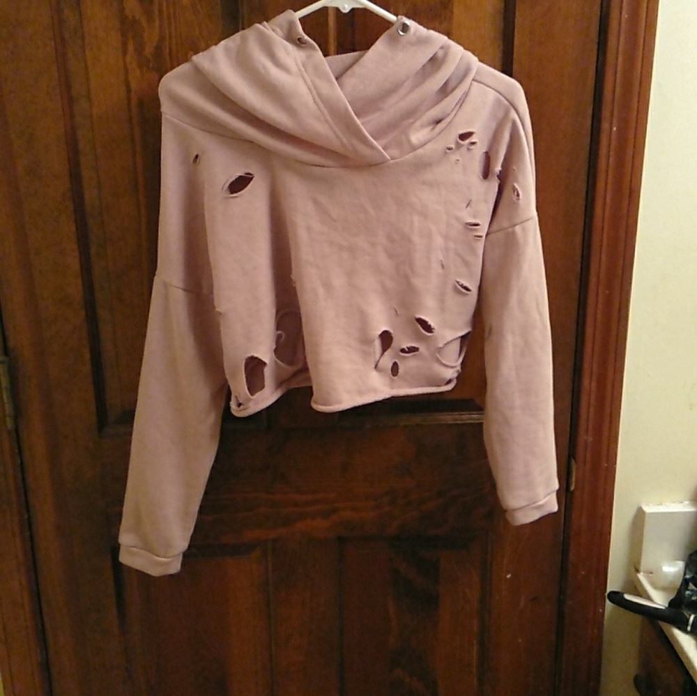 Crop hoodie